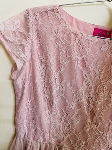 Net Pink Cinderella Dress