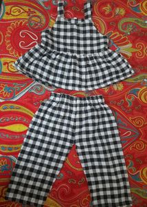 Infant Girls Coord Set 9 To 12 Months