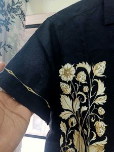 NEW RARE RABBIT CLAREN Floral Printed Shirt