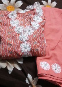 Beautiful Peach Cord Set