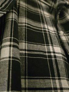 Checked shrug Combo With Max Striped Top