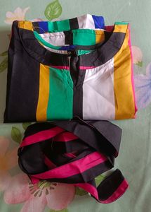Multi Colour Tunic For Girls