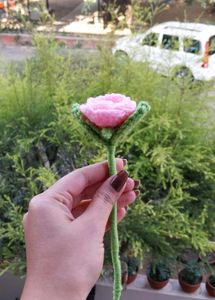 Handmade Crochet Rose