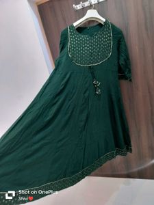 Green Kurta Set