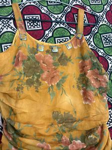Floral Print Dress u can use as a top