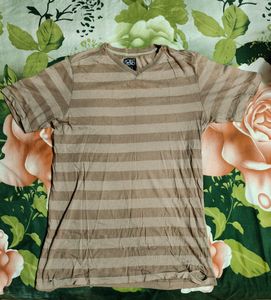 Chocolate Stripped T Shirt