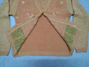 Orange Sweater