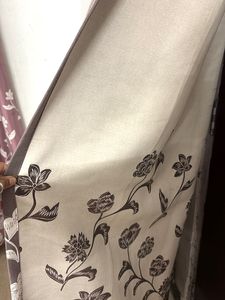 Floral Print Curtain