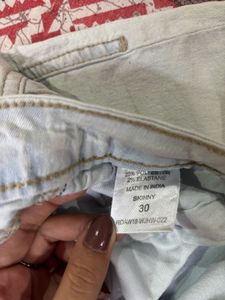 Light Wash Denim Jeans