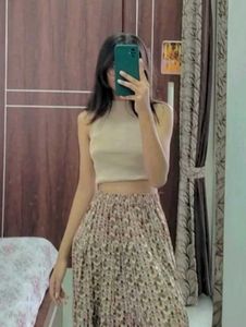 Ethnic And Summer Long Skirt