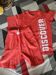 Tshirt Shorts Set