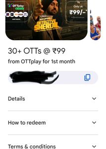 OTTplay Subscription - 1 Month Access