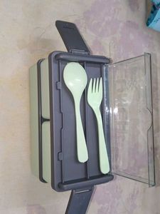Green Lunch Box 3 Layer