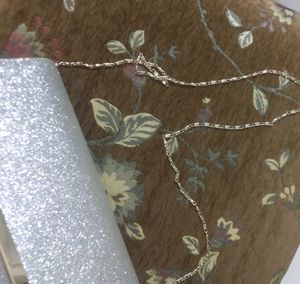 Silver Glitter Clutch