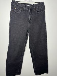 H&amp;M Loose Straight High Waist Jeans For Women