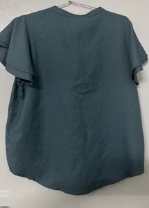 Elegant Blue-Green Blouse