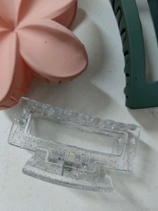 Korean Hair Clip Bundle - 4 Pieces
