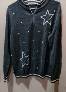Starry Grey Pullover