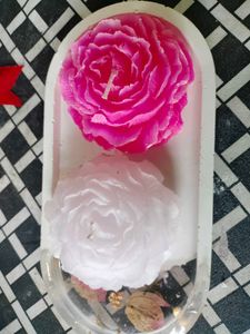 Peony Flower Scented Candle