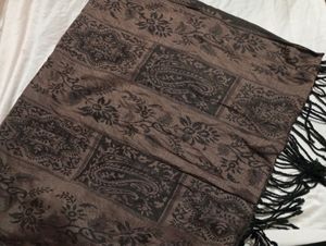 Black Designer Stole (Women)