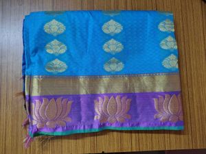 Sky Blue Saree