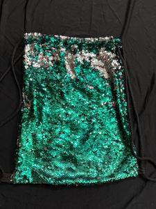 Green Sequin Bag