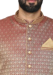 Manyavar Kurta Pajama With Waist coat