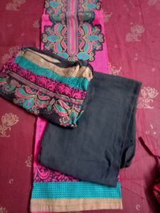 Cotton Striched Dress, Size 30, Its A New