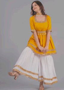 Women Kurta Sharara Set