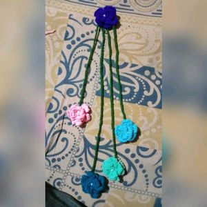 Trending Totally New Floral Crochet Hair Accessory