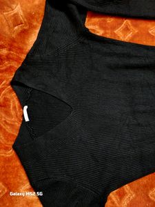 Black Ripped Dress