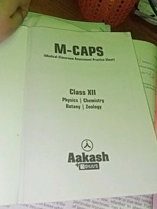 Aakash BYJU'S M-CAPS Class XII