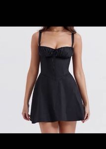 Black Corset Style Dress