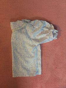 Floral Lace Collar Blouse