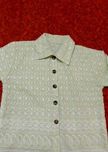 Chikankari Shirt