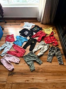 Combo Boys' Outfit Set of t shirts and pants