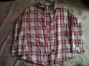 Crop Top And Shirt Co-ords Set