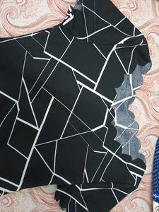 Geometric Print Top