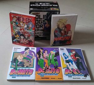 SOME FIGURE AND AUTHENTIC MANGAS