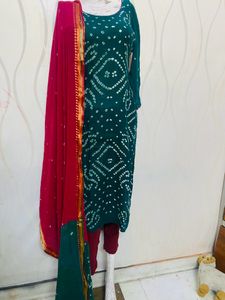 3 Pec Cotton Jaipuri Set