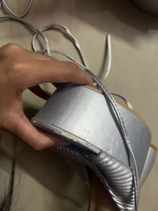 Silver Bratz Platform Heels