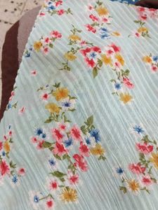 Floral Printed Chiffon Hijab
