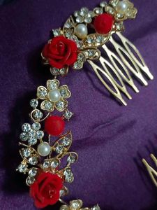 Floral Hair Comb