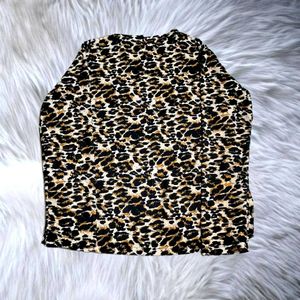 Animal Print Women Top