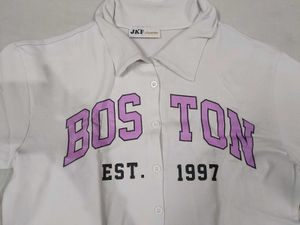 Y2k Boston Graphic Tee