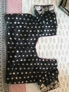 Stylish Black Saree