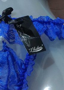 Blue Lace Babydoll Lingerie