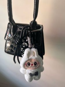 Labubu White Plushie 🖤