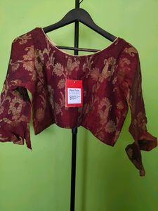 Cotton Linen  Blouse, New With Tag