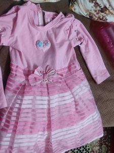 Cute Pink Girls Dress